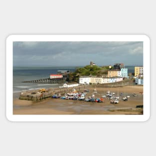 Tenby, Pembrokeshire, Wales Sticker